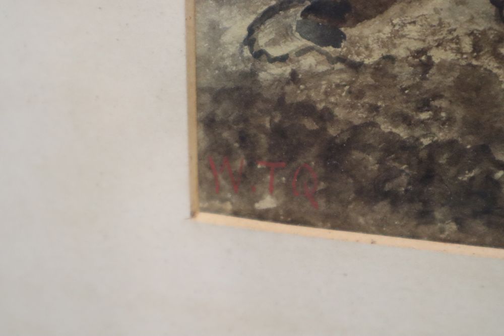 W. T. Quartermain (19th century), Brighton 1830, inscribed to mount, initialled lower left, 30 x 48cm